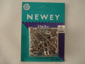Safety Pins 45 Assorted