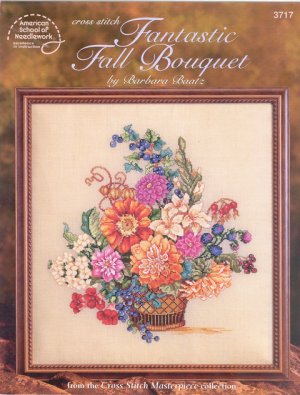 Cross Stitch Fantastic Fall Bouquet