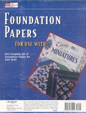 Foundation Papers for use with