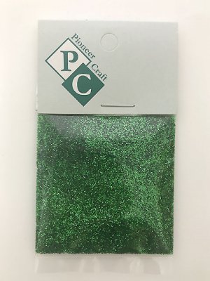 Fine Glitter .3mm 6g Sachet, Green