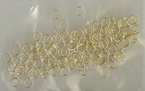 Split Rings 5mm Gold