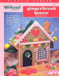 Plastic Canvas Ginger House - Click Image to Close