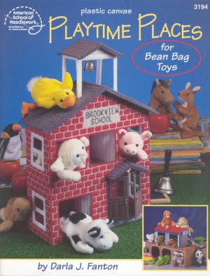 Plastic Canvas Playtime Places for Bean Bag Toys
