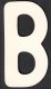 Upper Case Alphabet (B)1 piece