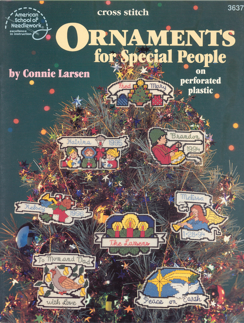 Cross Stitch Ornaments for Special People
