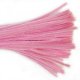 Chenille Sticks 6mm; Blossom Pink 100p