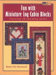 Miniature Log Cabin Blocks - Click Image to Close