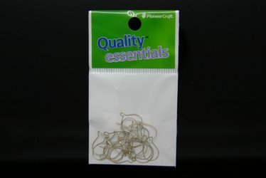 Ear Wire 15mm Nickel - Click Image to Close
