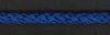 (image for) Cushion Cord Natural, Irish Blue, Price per mt