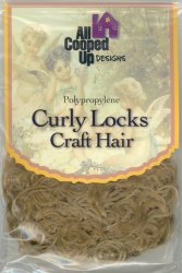 Curly Locks; Blonde - Click Image to Close