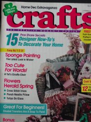 Crafts March 1991 Home Dec - Click Image to Close