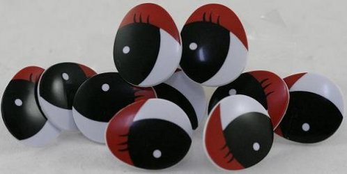Comic Eyes, 27 x 22mm - Click Image to Close