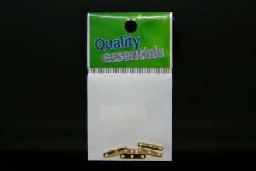 3 Hole Spacer Bar Gold - Click Image to Close