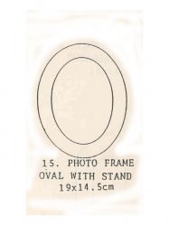 Photo Frame Kit Oval - Click Image to Close
