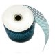 Honeycomb Sequin Ribbon 85mm wide, 45m roll; Blue