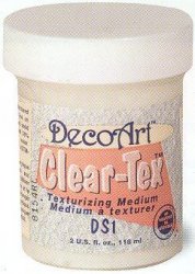 DecoArt Clear-Tex 4oz - Click Image to Close