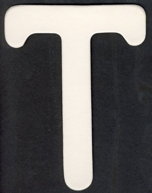 Upper Case Alphabet (T)1 piece