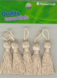 Tassels 35mm 06 Straw - Click Image to Close