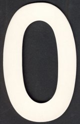 Upper Case Alphabet (O)1 piece - Click Image to Close