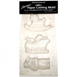 Paper Mould Snowman / Sleigh - Click Image to Close