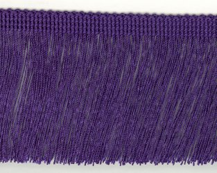 300mm Cut Fringe Purple - Click Image to Close