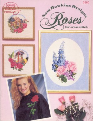 Sam Hawkins Designs Roses for Cross Stitch