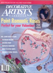 Decorative Artist's Workbook February 1992 - Click Image to Close