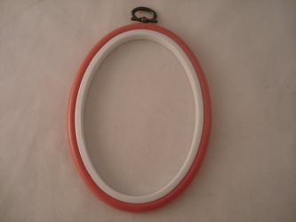 Flexi Hoop Oval 4 x 5.5in Pink 1p - Click Image to Close
