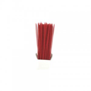 Chenille Sticks 3mm; Red 100p