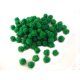Glitter Pom Pom 10mm; Green 100p