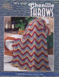 Knit & Crochet Chenille Throws - Click Image to Close