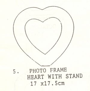 Heart Album Picture Frame