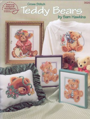 Cross Stitch Teddy Bears