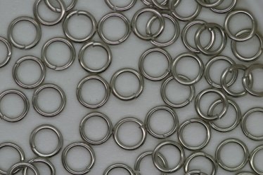 Jump Ring 5mm Silver 100p - Click Image to Close
