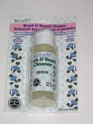 DecoArt Brush and Stencil Cleaner 2oz -carded