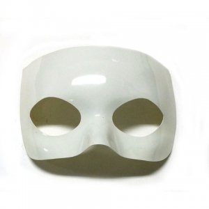 Mask Form ½ face plastic moulded