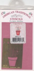 American Traditional Stencils, Chives - Click Image to Close