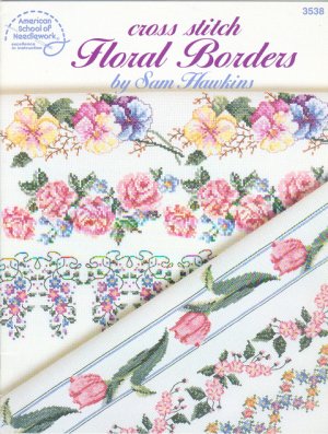 Cross Stitch Floral Borders