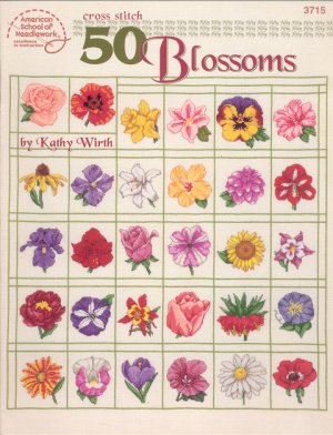 Cross Stitch 50 Blossoms