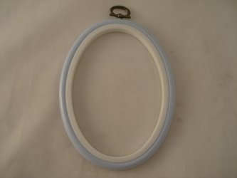 Flexi Hoop Oval 4 x 5.5in L Blue 1p - Click Image to Close