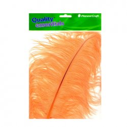 Ostrich Drab 15-18 in, Shrimp - Click Image to Close