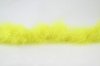 Marabou Trim, Fluoro Yellow 1.82mtrs