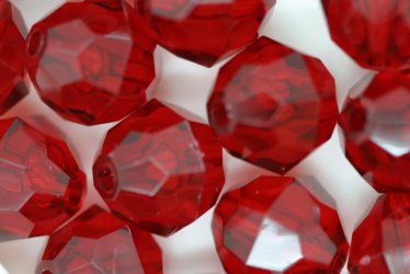 12mm Facet Ruby 250g - Click Image to Close