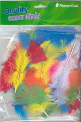 Turkey Feathers Assorted Mix 7grams - Click Image to Close