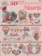 (image for) 50 Cross Stitch Hearts