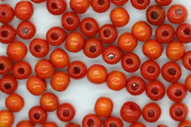4mm W-Beads Orange - Click Image to Close