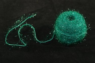 Fairy Sparkle Fibre Kelly (Ball approx 100-120 grams) - Click Image to Close