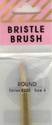 Crafters Choice White Bristle Round 6 - Click Image to Close