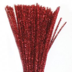 CS Glitter 6mm Red 100p - Click Image to Close