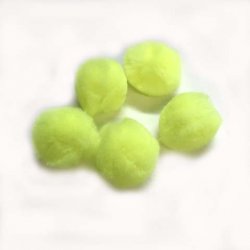 PomPoms 38mm; Yellow - Click Image to Close